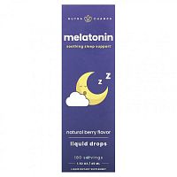 NutraChamps, Мелатонин в жидких каплях, натуральные ягоды, 45 мл (1,52 унции) NutraChamps, Мелатонин в жидких каплях, натуральные ягоды, 45 мл (1,52 унции)