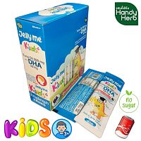 Детский Желе-Мармелад Handy Herb Jelly Me Kiods 6 Omega 3 – 500 mg + DHA 38 мг – для мозга, зрения и концентрации Детский Желе-Мармелад Handy Herb Jelly Me Kiods 6 Omega 3 – 500 mg + DHA 38 мг – для мозга, зрения и концентрации