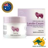 Крем для лица с плацентой Careline Lanolin Cream with Grape Seed Oil 100 мл. Австралия Крем для лица с плацентой Careline Lanolin Cream with Grape Seed Oil 100 мл. Австралия