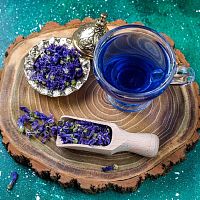 Тайский синий чай в порошке Анчан Butterfly Pea Tea экстракт 500 гр. Тайский синий чай в порошке Анчан Butterfly Pea Tea экстракт 500 гр.